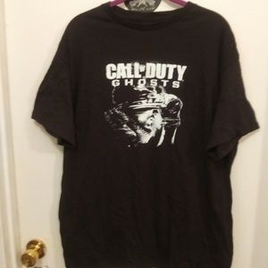 Mens Call of Duty Ghosts T-Shirt Size Large 42/44